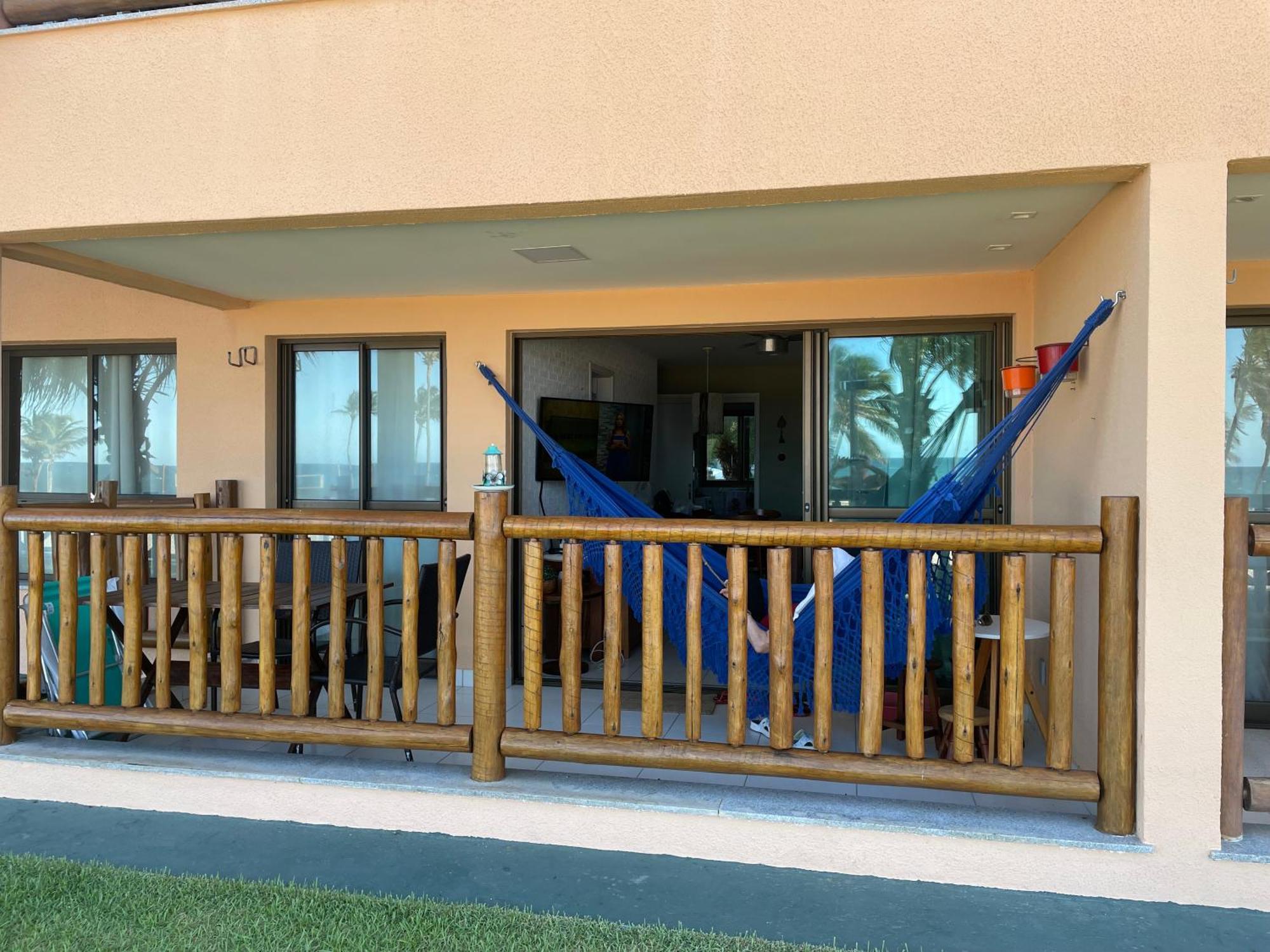 Vg Sun Bangalo P Cumbuco Fronte Mare 5 M Dal Mare Lägenhet Exteriör bild